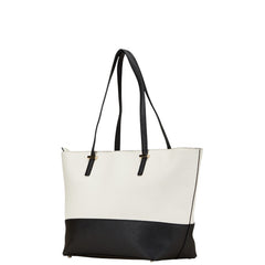 ケイトスペード トートバッグ ショルダーバッグ ホワイト ブラック レザー レディース Kate Spade 【中古】
