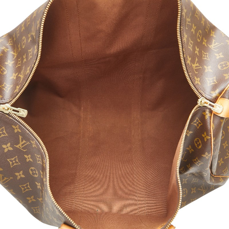 ルイ ヴィトン モノグラム キーポル60 ボストンバッグ トラベルバッグ M41422 ブラウン PVC レザー レディース LOUIS VUITTON 【中古】