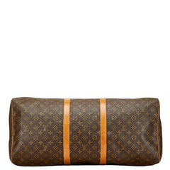 ルイ ヴィトン モノグラム キーポル60 ボストンバッグ トラベルバッグ M41422 ブラウン PVC レザー レディース LOUIS VUITTON 【中古】