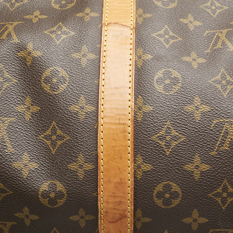 ルイ ヴィトン モノグラム キーポル60 ボストンバッグ トラベルバッグ M41422 ブラウン PVC レザー レディース LOUIS VUITTON 【中古】