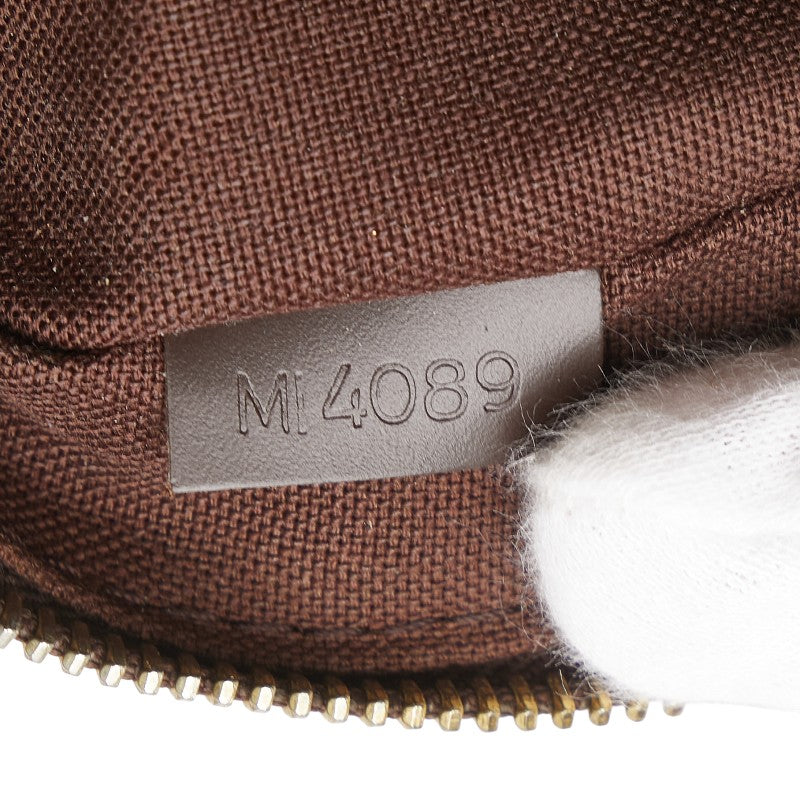 ルイ ヴィトン ダミエ オラフPM ショルダーバッグ N41442 ブラウン PVC レザー レディース LOUIS VUITTON 【中古】