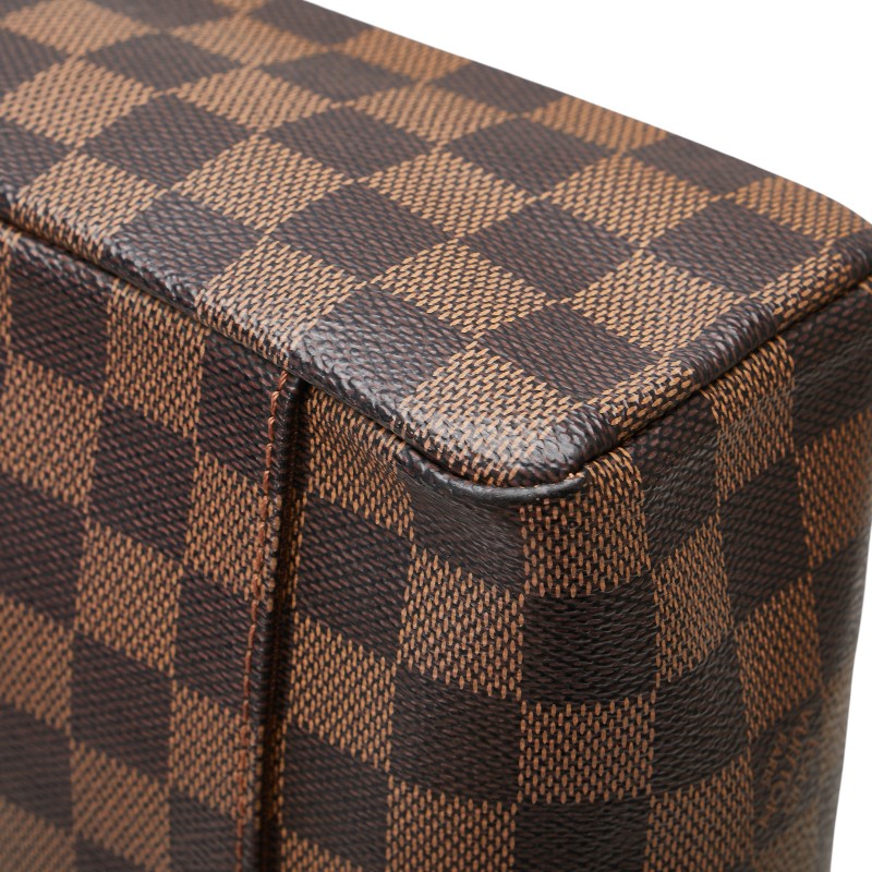 ルイ ヴィトン ダミエ オラフPM ショルダーバッグ N41442 ブラウン PVC レザー レディース LOUIS VUITTON 【中古】