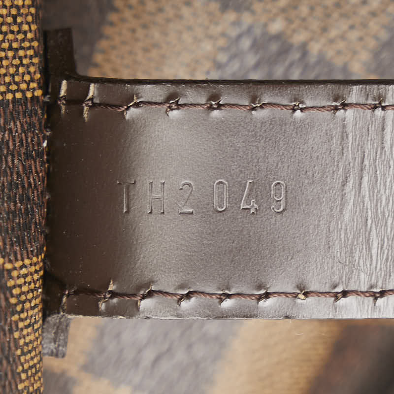 ルイ ヴィトン ダミエ ブロードウェイ ハンドバッグ ショルダーバッグ N42270 ブラウン PVC レザー メンズ LOUIS VUITTON 【中古】