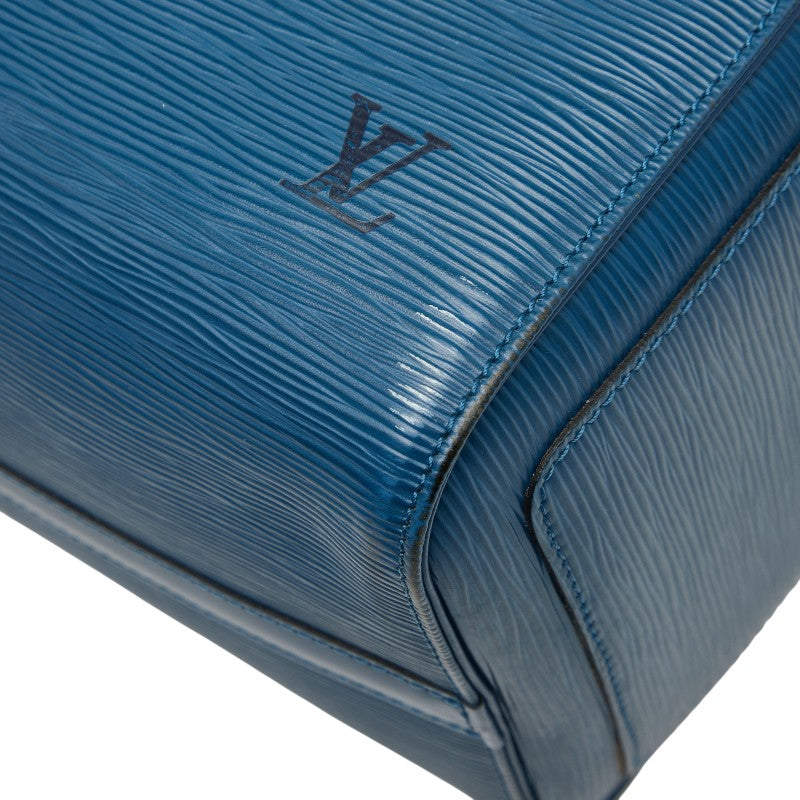 ルイ ヴィトン エピ スピーディ30 ハンドバッグ ミニボストンバッグ M43005 トレドブルー レザー レディース LOUIS VUITTON 【中古】