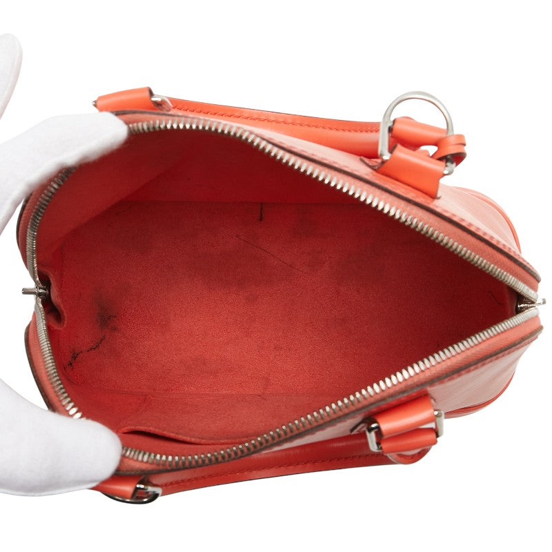 ルイ ヴィトン エピ アルマBB ハンドバッグ ショルダーバッグ 2WAY M40854 ピモン オレンジ レザー レディース LOUIS VUITTON 【中古】