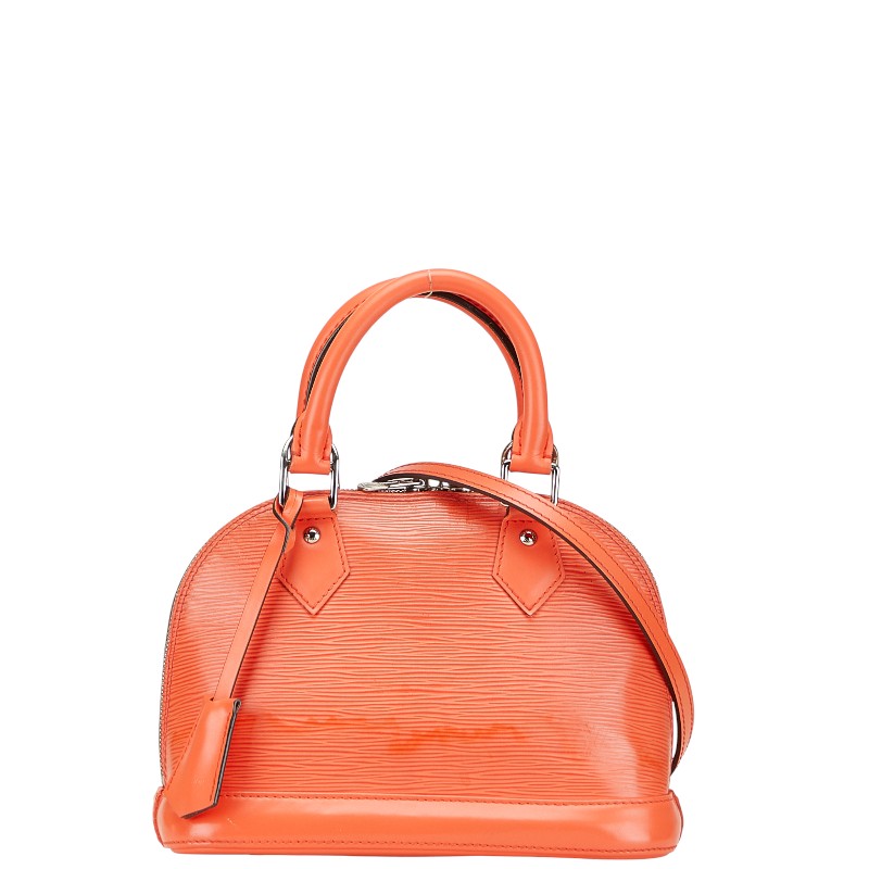 ルイ ヴィトン エピ アルマBB ハンドバッグ ショルダーバッグ 2WAY M40854 ピモン オレンジ レザー レディース LOUIS VUITTON 【中古】