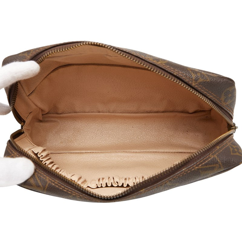 ルイ ヴィトン モノグラム トゥルース トワレット23 セカンドバッグ クラッチバッグ M47524 ブラウン PVC レディース LOUIS VUITTON 【中古】