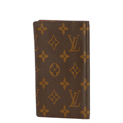 ルイ ヴィトン モノグラム クーヴェルテュール パスポール パスポートケース M60181 ブラウン PVC レザー レディース LOUIS VUITTON 【中古】