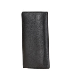 グッチ GGマーモント 長財布 428740 ブラック レザー レディース GUCCI 【中古】