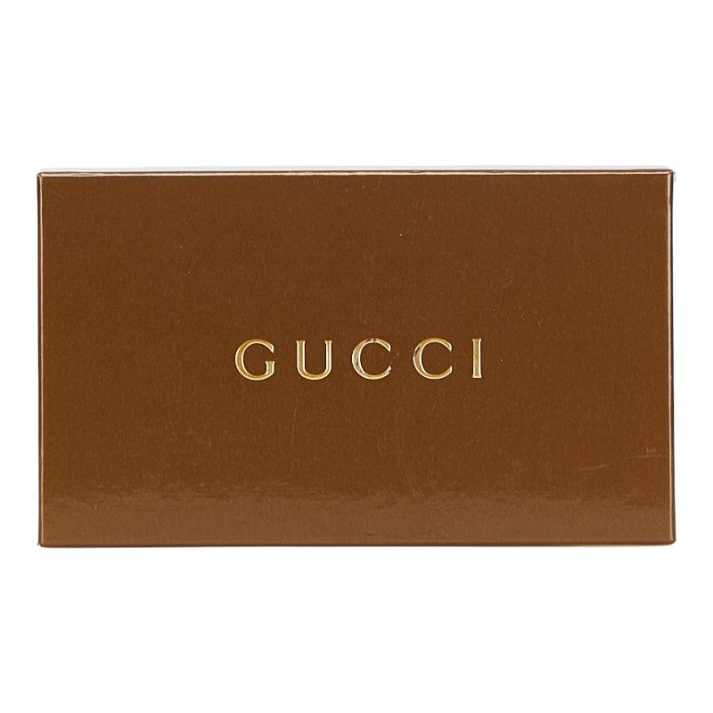 グッチ GGキャンバス プリンシー 長財布 167464 ベージュ ゴールド キャンバス レザー レディース GUCCI 【中古】