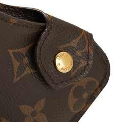 ルイ ヴィトン モノグラム エテュイリュネットMM メガネケース 小物入れ M66544 ブラウン PVC レディース LOUIS VUITTON 【中古】