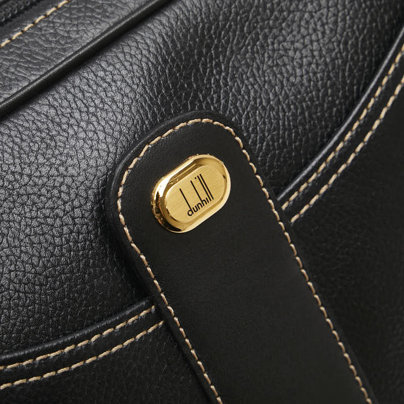 ダンヒル セカンドバッグ クラッチバッグ ブラック レザー レディース Dunhill 【中古】