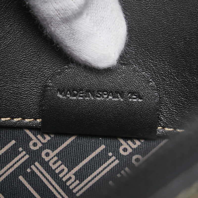 ダンヒル セカンドバッグ クラッチバッグ ブラック レザー レディース Dunhill 【中古】
