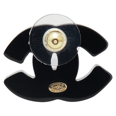 シャネル ココマーク スタッドピアス レッド ピンク プラスチック レディース CHANEL 【中古】