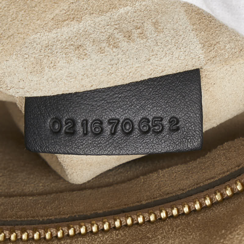 クロエ フェイ ミディアム ショルダーバッグ ブラック ベージュ パイソン レザー スウェード レディース Chloe 【中古】