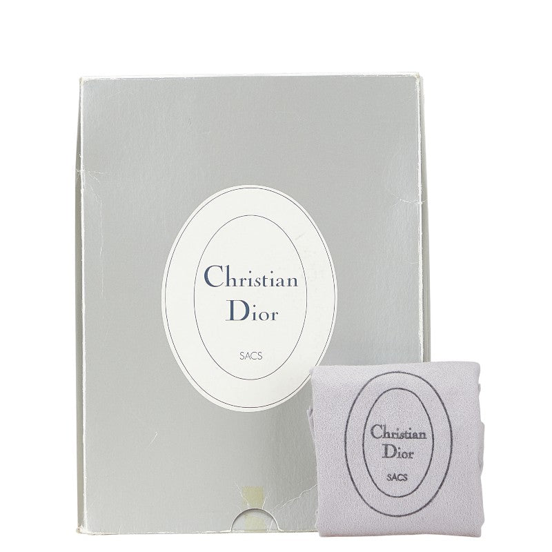ディオール CDロゴ ワンショルダーバッグ ブラック レザー レディース Dior 【中古】