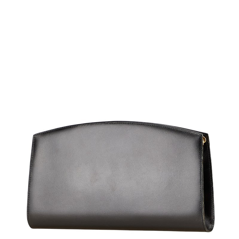 ディオール CDロゴ ワンショルダーバッグ ブラック レザー レディース Dior 【中古】