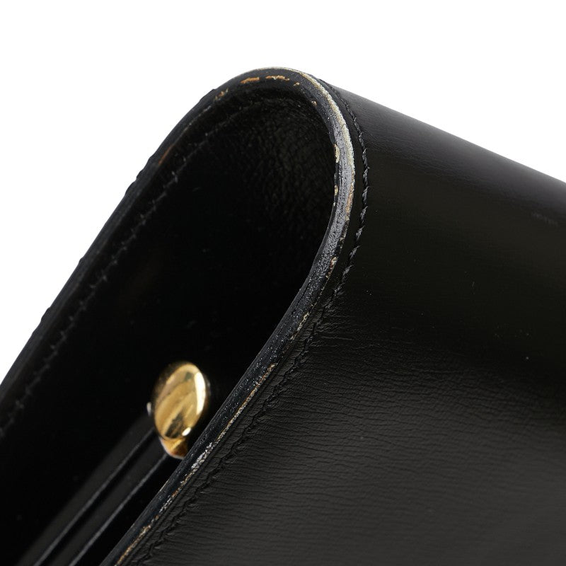 ディオール CDロゴ ワンショルダーバッグ ブラック レザー レディース Dior 【中古】