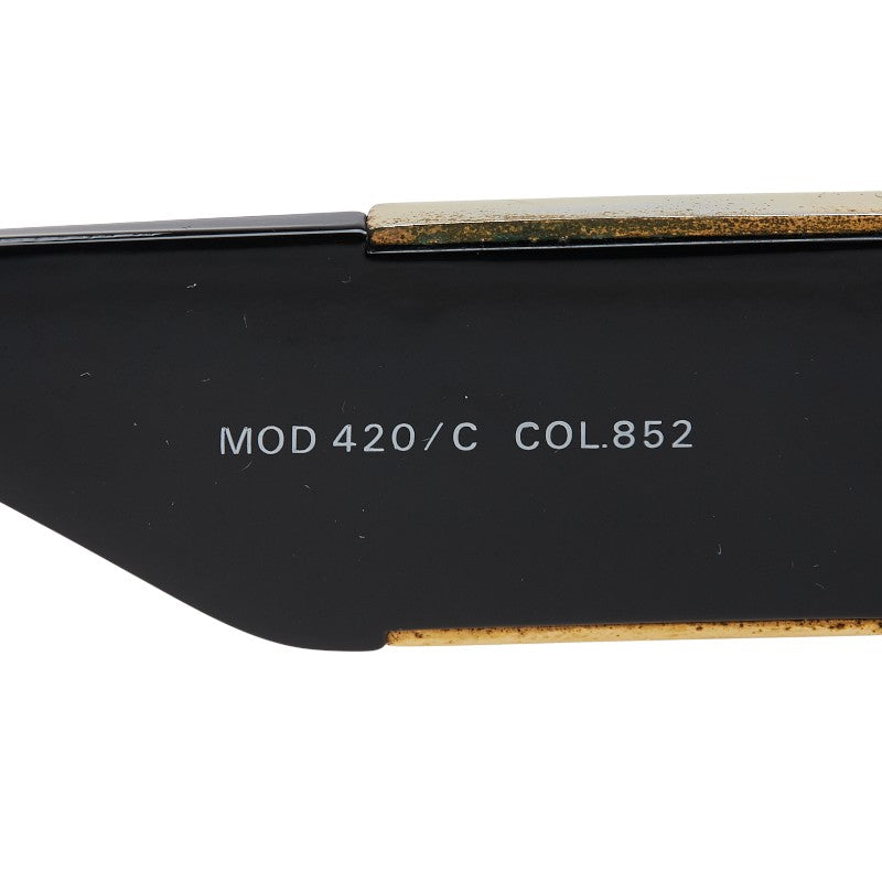 ヴェルサーチェ メデューサ サングラス MOD420/C ブラック プラスチック レディース VERSACE 【中古】