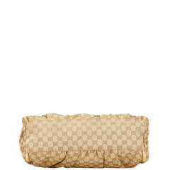 グッチ GGキャンバス アビー ハンドバッグ ワンショルダーバッグ 189833 ベージュ イエロー キャンバス レザー レディース GUCCI 【中古】