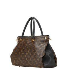 ルイ ヴィトン モノグラム パラス ハンドバッグ M42756 ブラウン ノワール PVC レザー レディース LOUIS VUITTON 【中古】