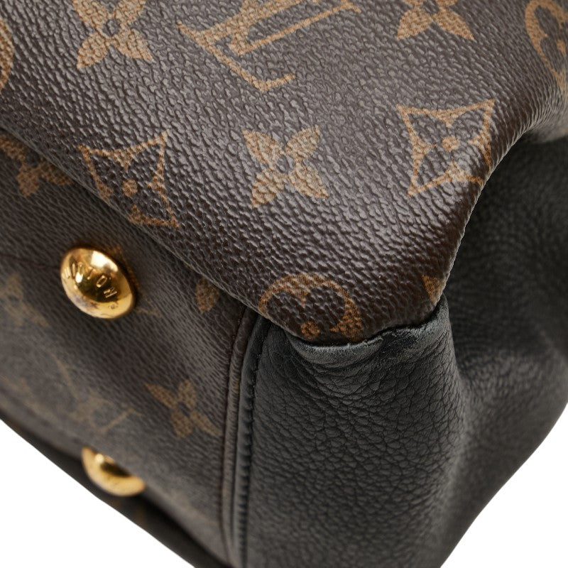ルイ ヴィトン モノグラム パラス ハンドバッグ M42756 ブラウン ノワール PVC レザー レディース LOUIS VUITTON 【中古】