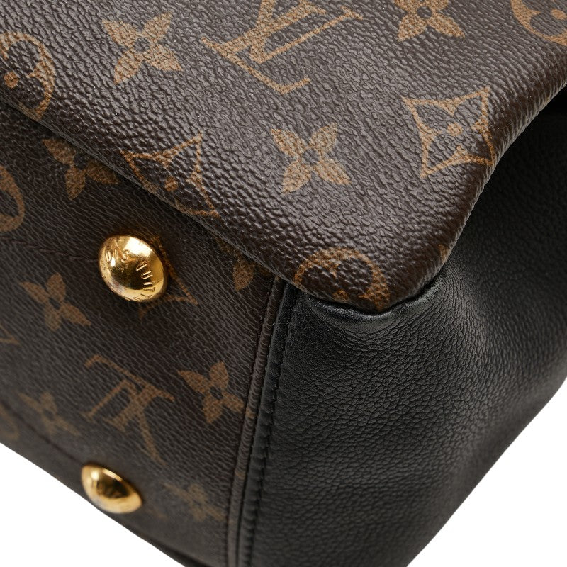 ルイ ヴィトン モノグラム パラス ハンドバッグ M42756 ブラウン ノワール PVC レザー レディース LOUIS VUITTON 【中古】