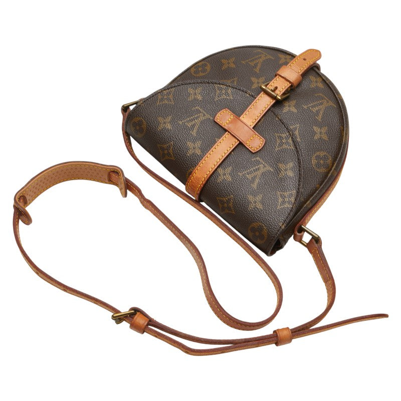 ルイ ヴィトン モノグラム シャンティPM ショルダーバッグ M51234 ブラウン PVC レザー レディース LOUIS VUITTON 【中古】
