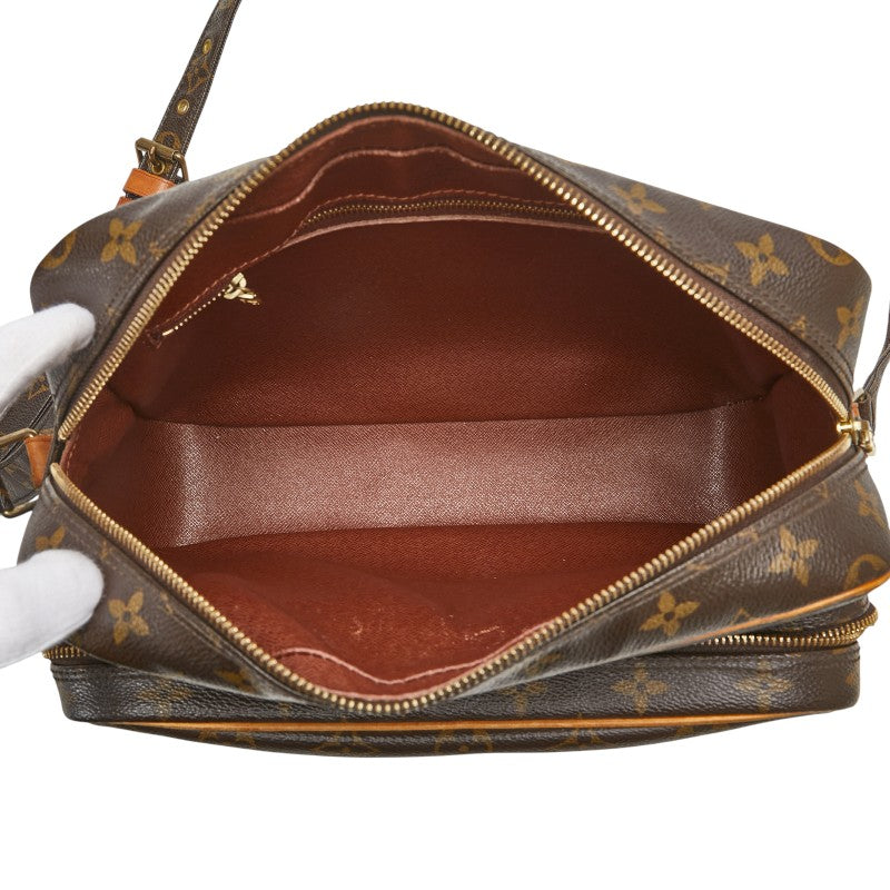ルイ ヴィトン モノグラム ナイル ショルダーバッグ M45244 ブラウン PVC レザー レディース LOUIS VUITTON 【中古】