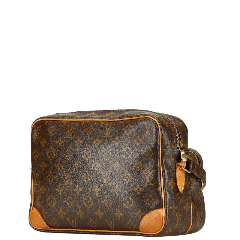 ルイ ヴィトン モノグラム ナイル ショルダーバッグ M45244 ブラウン PVC レザー レディース LOUIS VUITTON 【中古】
