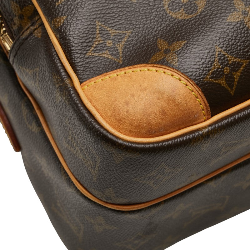 ルイ ヴィトン モノグラム ナイル ショルダーバッグ M45244 ブラウン PVC レザー レディース LOUIS VUITTON 【中古】
