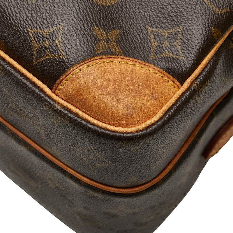 ルイ ヴィトン モノグラム ナイル ショルダーバッグ M45244 ブラウン PVC レザー レディース LOUIS VUITTON 【中古】