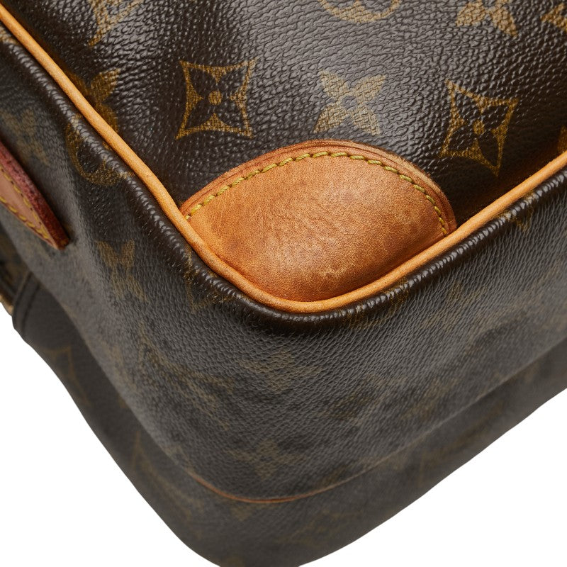 ルイ ヴィトン モノグラム ナイル ショルダーバッグ M45244 ブラウン PVC レザー レディース LOUIS VUITTON 【中古】