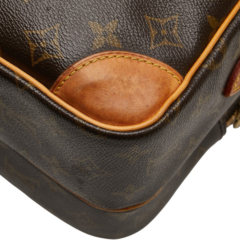 ルイ ヴィトン モノグラム ナイル ショルダーバッグ M45244 ブラウン PVC レザー レディース LOUIS VUITTON 【中古】