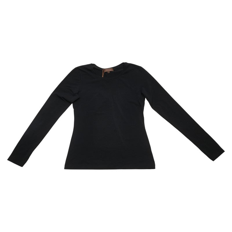ロエベ Tシャツ 長袖 カットソー サイズ：M ブラック ナイロン ポリウレタン レディース LOEWE 【中古】