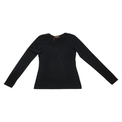 ロエベ Tシャツ 長袖 カットソー サイズ：M ブラック ナイロン ポリウレタン レディース LOEWE 【中古】