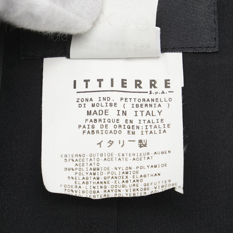 ヴェルサーチェ JEANS COUTURE ジャケット サイズ：26/40 ブラック アセテート ポリアミド レディース VERSACE 【中古】