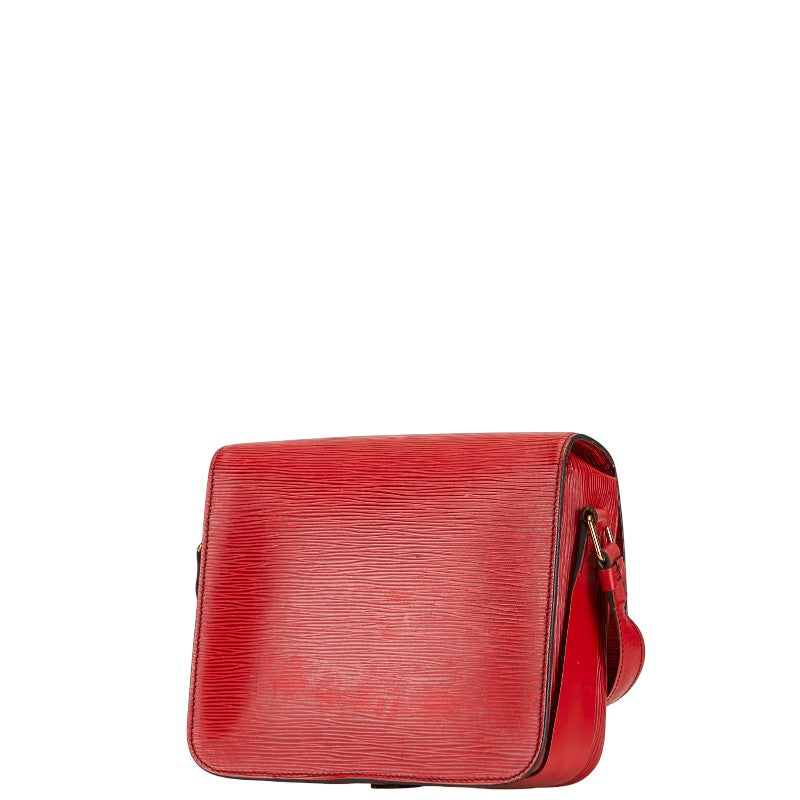 ルイ ヴィトン エピ カルトシエール ショルダーバッグ M52247 カスティリアンレッド レザー レディース LOUIS VUITTON 【中古】