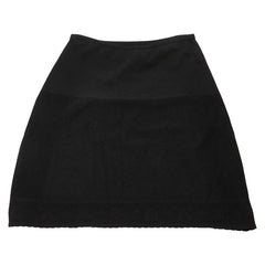シャネル スカート サイズ:34 P20910V01267 ブラック コットン ポリエステル レディース CHANEL 【中古】