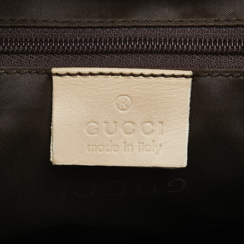 グッチ ワンショルダーバッグ 001 3814 3754 ベージュ レザー レディース GUCCI 【中古】