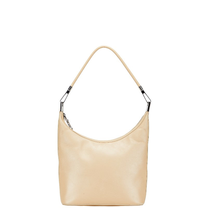 グッチ ワンショルダーバッグ 001 3814 3754 ベージュ レザー レディース GUCCI 【中古】