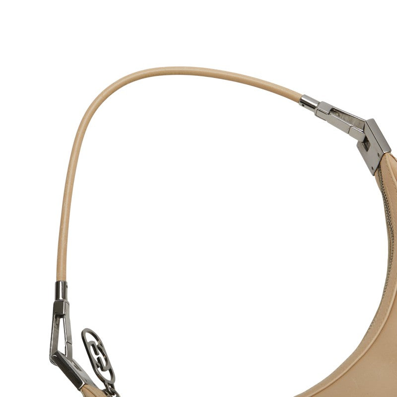 グッチ ワンショルダーバッグ 001 3814 3754 ベージュ レザー レディース GUCCI 【中古】