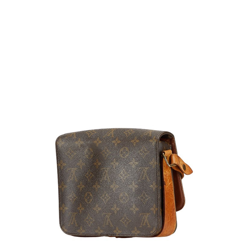 ルイ ヴィトン モノグラム カルトシェール22 ショルダーバッグ M51253 ブラウン PVC レザー レディース LOUIS VUITTON 【中古】