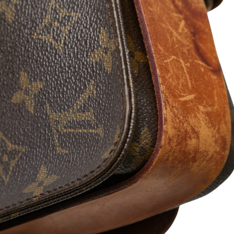 ルイ ヴィトン モノグラム カルトシェール22 ショルダーバッグ M51253 ブラウン PVC レザー レディース LOUIS VUITTON 【中古】