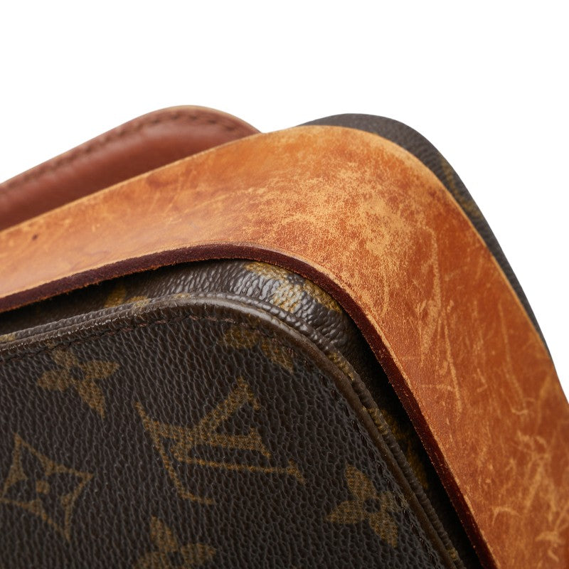 ルイ ヴィトン モノグラム カルトシェール22 ショルダーバッグ M51253 ブラウン PVC レザー レディース LOUIS VUITTON 【中古】