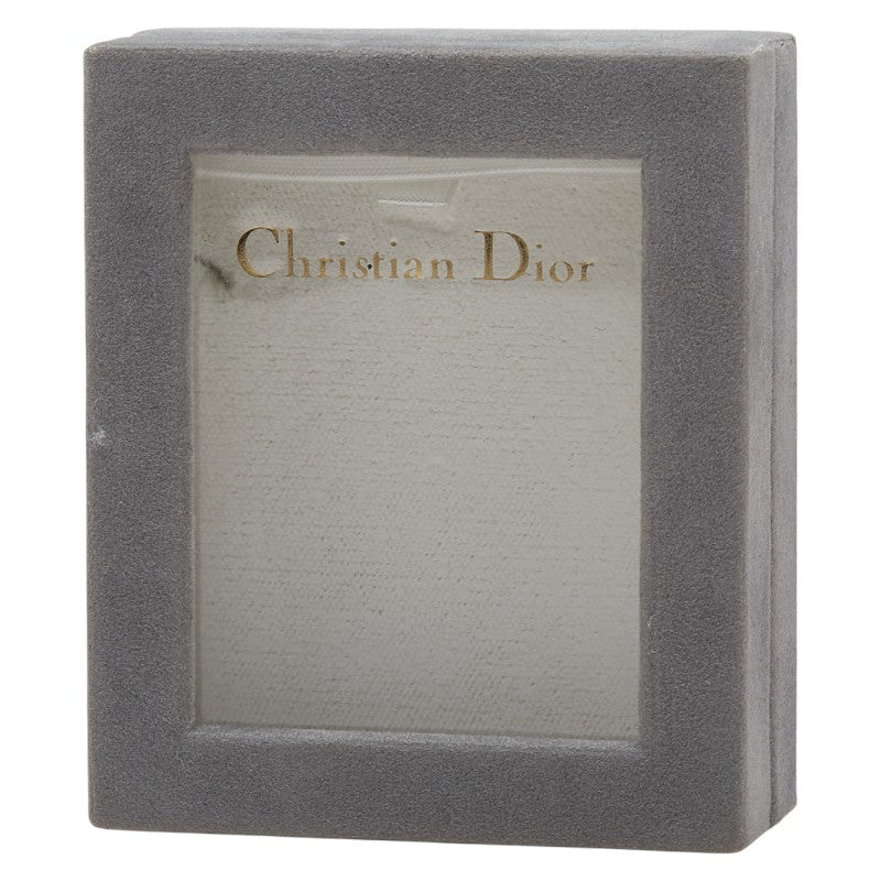 ディオール CDロゴ ネックレス ゴールド メッキ ラインストーン レディース Dior 【中古】