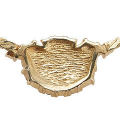 ディオール ネックレス ゴールド メッキ ラインストーン フェイクパール レディース Dior 【中古】