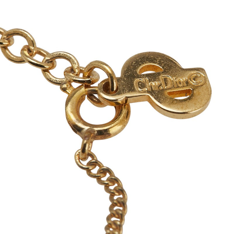 ディオール CDロゴ ブレスレット ゴールド メッキ レディース Dior 【中古】
