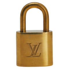 ルイ ヴィトン カデナ 南京錠 キー セット ゴールド メッキ レディース LOUIS VUITTON 【中古】