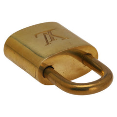 ルイ ヴィトン カデナ 南京錠 キー セット ゴールド メッキ レディース LOUIS VUITTON 【中古】